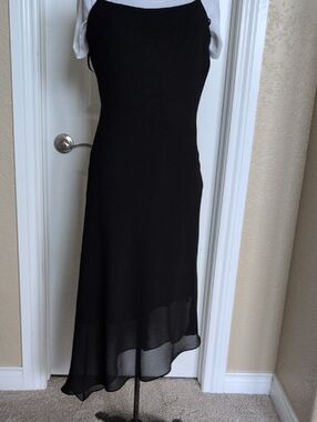Classic Black Slip Dress